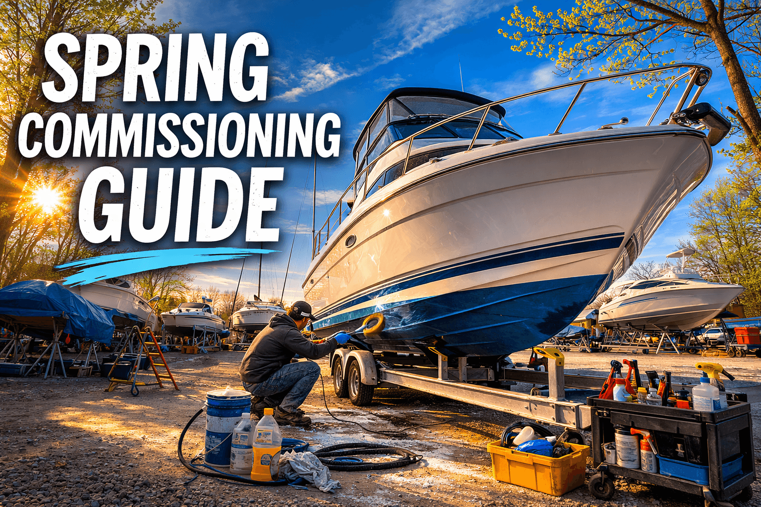 How to De-Winterize Your Boat and Get Ready for Spring