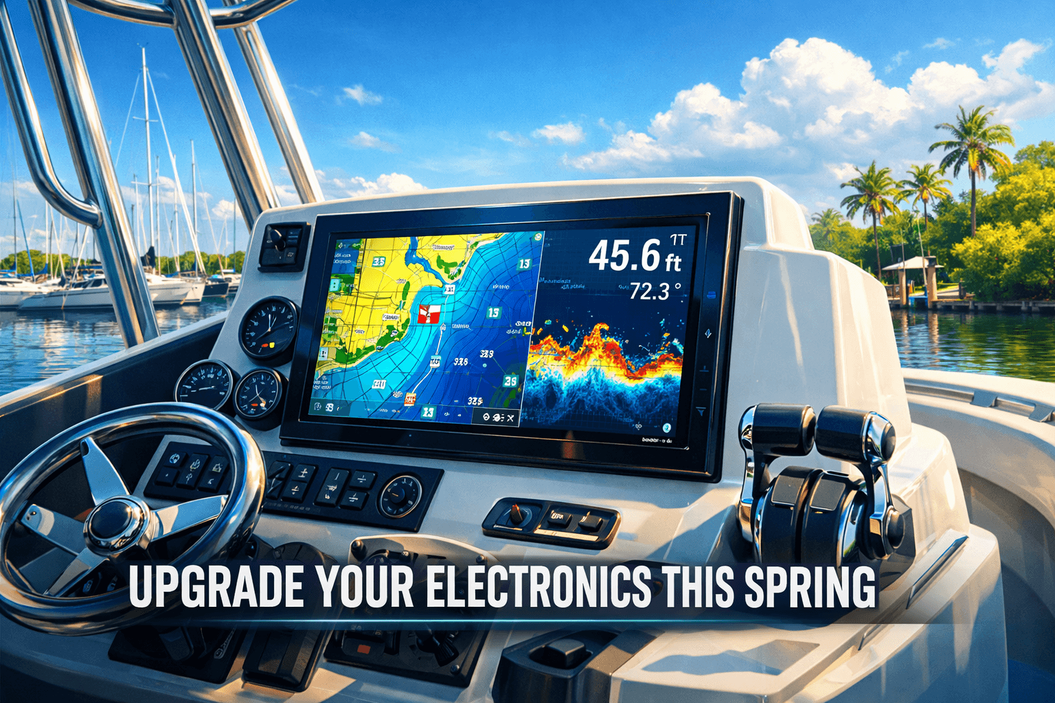 Why Spring Is the Smartest Time to Upgrade Your Marine Electronics